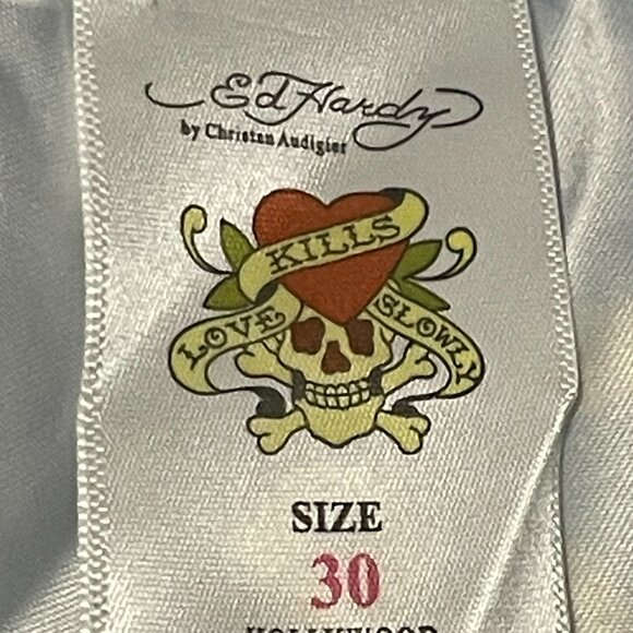 Ed Hardy Surf or Die True Love Board Shorts 30 - Picture 4 of 8